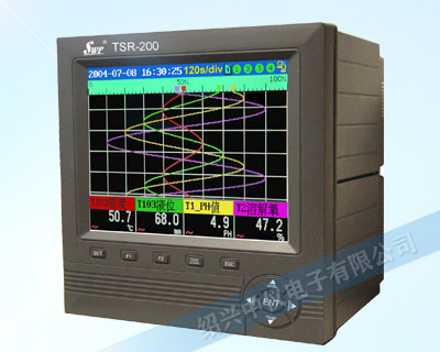 SWP-TSR200中長(zhǎng)圖真彩無(wú)紙記錄儀